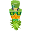 Trèfle d’ananas Saint-Patrick