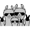 Peace Family Lama Parents