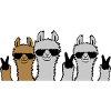 Crew Friends Lama Peace
