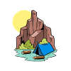 Camper Campsite Camp Camping