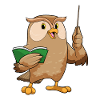 Owl teacher pointer school