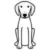Broholmer Dog Cartoon Kawaii Illustration