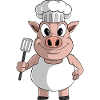 Pig Grill BBQ Grill