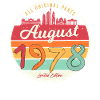 1978 En août Rétro