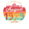 1979 En août rétro