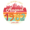 40e anniversaire août 1982