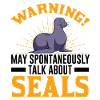 Robbe Geschenk Seal Seelöwe