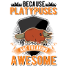 Schnabeltier Geschenk Platypus