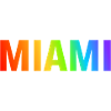 MIAMI LGBT RAINBOW GAY