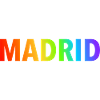 MADRID LGBT RAINBOW GAY