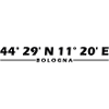 Coordonnées de Bologne