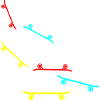 Skateboard symbol