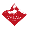 Valais Mountain Peak Red Logo