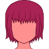 Anime Girl Head