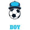 Funny Football Boy