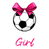 Funny Football Girl