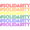 LGBTQ #Solidarity gay pride rainbow