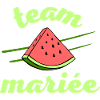 EVJF pastèque été Team mariée