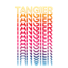 Retro Nostalgic City - Rainbow Tangier