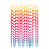 Retro Nostalgic City - Rainbow Karachi