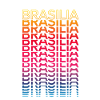 Retro Nostalgic City - Rainbow Brasilia