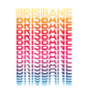 Retro Nostalgic City - Rainbow Brisbane