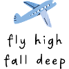 Blue Minimal Aircraft