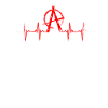 Punker Anarchy Punk Heart Line