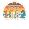 40e anniversaire août 1982