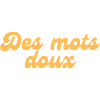 Des mots doux collection