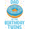 Father of the birthday twins