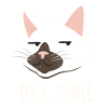 Beurk, les gens. Drôle de chat Amoureux Chat Maman Amour Chats C