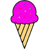 Erdbeereis