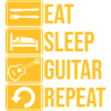 Repeat daily playing guitar