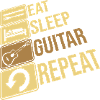 Guitarist Eat Sleep Repeat