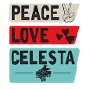 Peace Love Celesta Musical Instrument