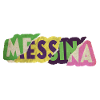 Messina Italia Città Font Punk Retro Holiday