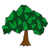 Geometrischer Baum | Farbe