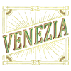 Venice Italy City Font Vintage Retro Antique