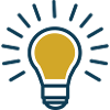 Idea light bulb (Vectorgraphic)