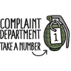 Complaints Division Customer Service Hand Grenade