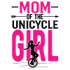 Mère d’unicycle Girl