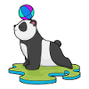 Panda at Yoga Fitness