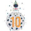 10th Birthday Space Birthday Party