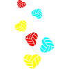 Volleyball heart