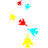 Flugzeug jet symbol