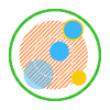 cercles planètes abstrait formes