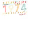 1974 En août Rétro