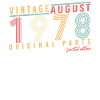 Août 1978 Édition limitée