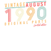 August 1990 Geschenkidee